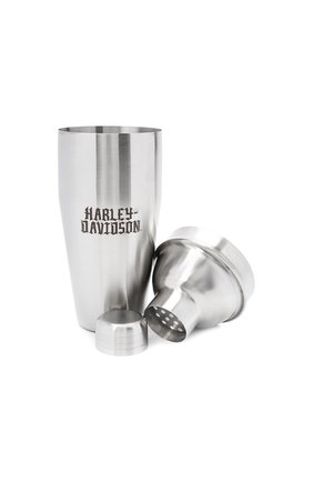 Шейкер для коктейлей HARLEY-DAVIDSON серебряного цвета по цене 0 руб., арт. 96800-16V | Фото 4 Шейкер для коктейлей HARLEY-DAVIDSON серебряного цвета, арт. 96800-16V | Фото 4