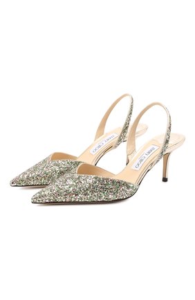 Женская кожаные туфли thandi 86 JIMMY CHOO зеленого цвета по цене 48750 руб., арт. THANDI 65/CGF | Фото 1 Женская кожаные туфли thandi 86 JIMMY CHOO зеленого цвета, арт. THANDI 65/CGF | Фото 1