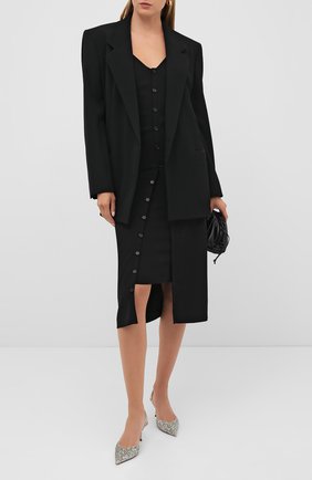 Женская кожаные туфли thandi 86 JIMMY CHOO зеленого цвета по цене 48750 руб., арт. THANDI 65/CGF | Фото 2 Женская кожаные туфли thandi 86 JIMMY CHOO зеленого цвета, арт. THANDI 65/CGF | Фото 2