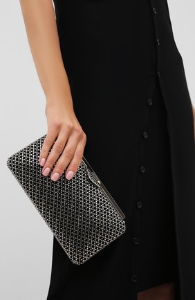 Женский клатч ellipse JIMMY CHOO черного цвета по цене 114000 руб., арт. ELLIPSE/IAM | Фото 2 Женский клатч ellipse JIMMY CHOO черного цвета, арт. ELLIPSE/IAM | Фото 2