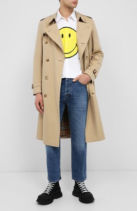 Мужская хлопковая рубашка loewe x paula's ibiza LOEWE белого цвета по цене 36750 руб., арт. H616337X81 | Фото 2 Мужская хлопковая рубашка loewe x paula's ibiza LOEWE белого цвета, арт. H616337X81 | Фото 2