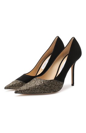 Женская кожаная туфли love 100 JIMMY CHOO золотого цвета по цене 49950 руб., арт. L0VE 100/LZX | Фото 1 Женская кожаная туфли love 100 JIMMY CHOO золотого цвета, арт. L0VE 100/LZX | Фото 1
