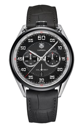 Мужские часы caliber 1887 TAG HEUER черного цвета по цене 505000 руб., арт. CAR2C12.FC6327 | Фото 1 Мужские часы caliber 1887 TAG HEUER черного цвета, арт. CAR2C12.FC6327 | Фото 1