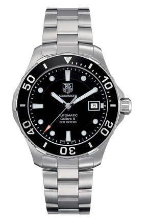Мужские часы calibre 5 TAG HEUER черного цвета по цене 154000 руб., арт. WAN2110.BA0822 | Фото 1 Мужские часы calibre 5 TAG HEUER черного цвета, арт. WAN2110.BA0822 | Фото 1