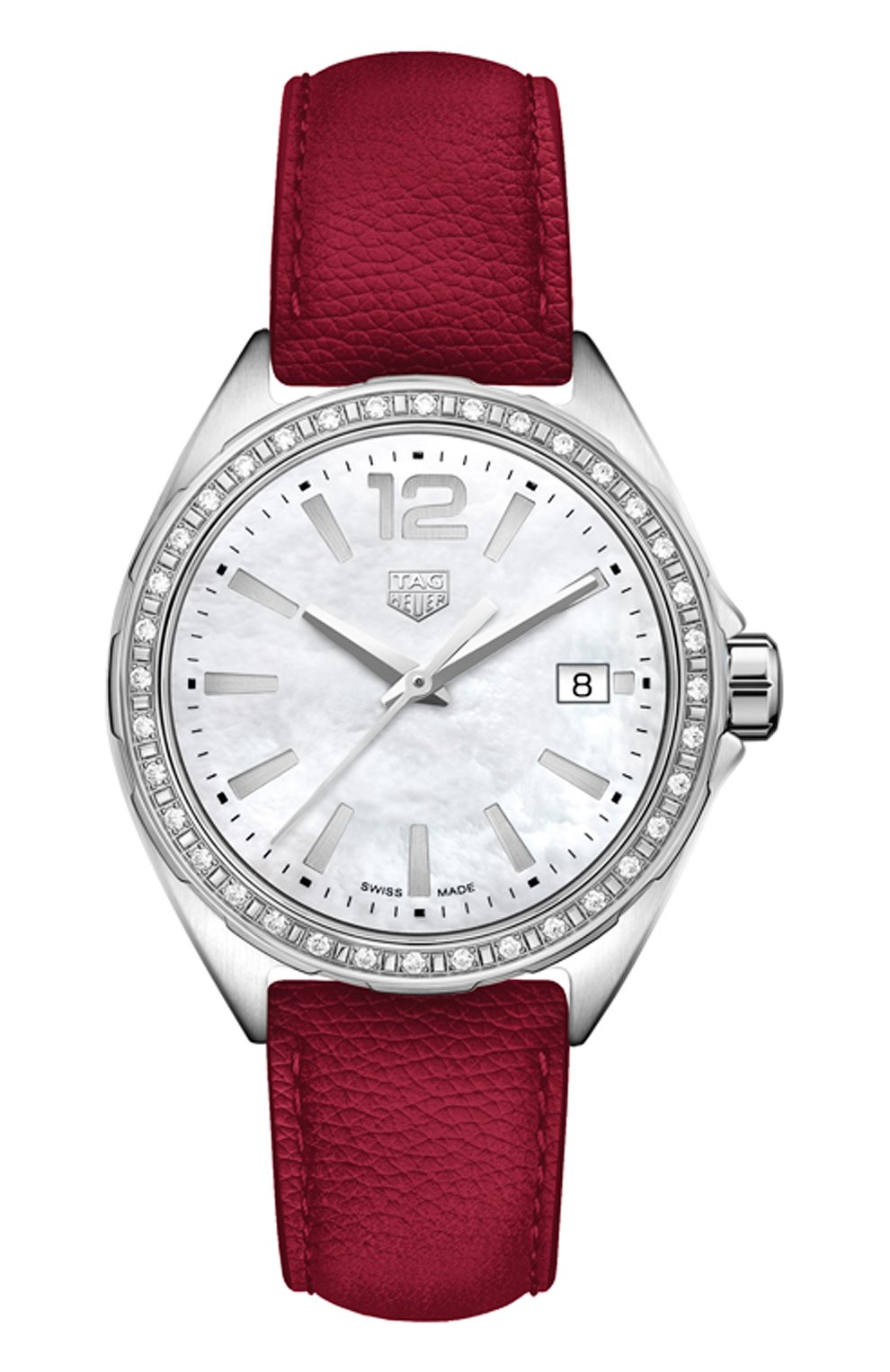 Женские часы TAG HEUER перламутрового цвета, арт. WBJ131A.FC8253 | Фото 1