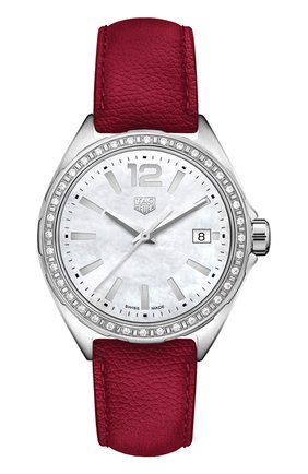 Женские часы TAG HEUER перламутрового цвета по цене 137000 руб., арт. WBJ131A.FC8253 | Фото 1 Женские часы TAG HEUER перламутрового цвета, арт. WBJ131A.FC8253 | Фото 1