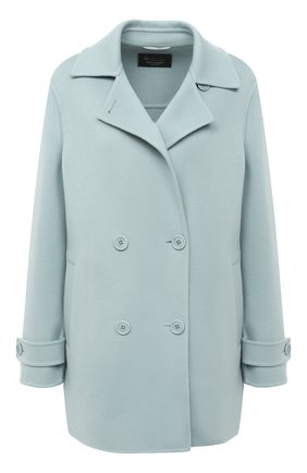 Женское кашемировое пальто LORO PIANA голубого цвета по цене 674000 руб., арт. FAL2224 | Фото 1 Женское кашемировое пальто LORO PIANA голубого цвета, арт. FAL2224 | Фото 1