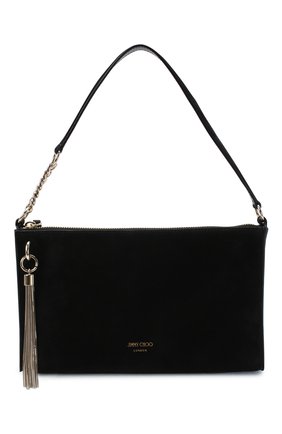 Женская сумка callie JIMMY CHOO черного цвета по цене 44350 руб., арт. CALLIE MINI H0B0/SUE | Фото 1 Женская сумка callie JIMMY CHOO черного цвета, арт. CALLIE MINI H0B0/SUE | Фото 1