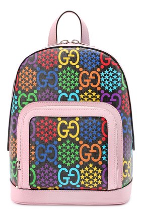 Женский рюкзак gucci psychedelic GUCCI розового цвета по цене 124000 руб., арт. 601296/HPUEN | Фото 1 Женский рюкзак gucci psychedelic GUCCI розового цвета, арт. 601296/HPUEN | Фото 1