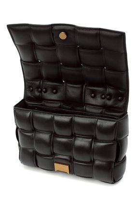 Женская сумка chain cassette BOTTEGA VENETA темно-коричневого цвета по цене 271500 руб., арт. 631421/VBWZ0 | Фото 5 Женская сумка chain cassette BOTTEGA VENETA темно-коричневого цвета, арт. 631421/VBWZ0 | Фото 5