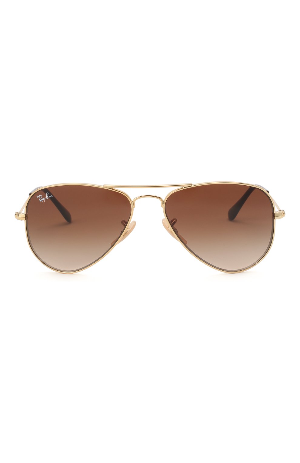 Детские солнцезащитные очки RAY-BAN коричневого цвета по цене 5300 руб., арт. 9506S-223/13 | Фото 2 Детские солнцезащитные очки RAY-BAN коричневого цвета, арт. 9506S-223/13 | Фото 2