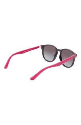 Детские солнцезащитные очки RAY-BAN фиолетового цвета по цене 5300 руб., арт. 9070S-70218G | Фото 3 Детские солнцезащитные очки RAY-BAN фиолетового цвета, арт. 9070S-70218G | Фото 3