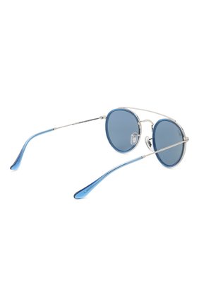 Детские солнцезащитные очки RAY-BAN голубого цвета по цене 5995 руб., арт. 9647S-212/80 | Фото 3 Детские солнцезащитные очки RAY-BAN голубого цвета, арт. 9647S-212/80 | Фото 3