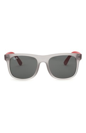 Детские солнцезащитные очки RAY-BAN серого цвета по цене 5295 руб., арт. 9069S-705987 | Фото 2 Детские солнцезащитные очки RAY-BAN серого цвета, арт. 9069S-705987 | Фото 2