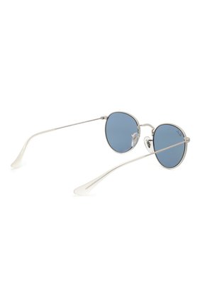 Детские солнцезащитные очки RAY-BAN синего цвета по цене 5995 руб., арт. 9547S-280/80 | Фото 3 Детские солнцезащитные очки RAY-BAN синего цвета, арт. 9547S-280/80 | Фото 3