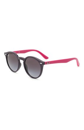 Детские солнцезащитные очки RAY-BAN темно-серого цвета по цене 6600 руб., арт. 9064S-70218G | Фото 1 Детские солнцезащитные очки RAY-BAN темно-серого цвета, арт. 9064S-70218G | Фото 1