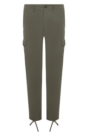 Мужской хлопковые брюки-карго BAPE хаки цвета по цене 21300 руб., арт. 1G30152014 | Фото 1 Мужской хлопковые брюки-карго BAPE хаки цвета, арт. 1G30152014 | Фото 1