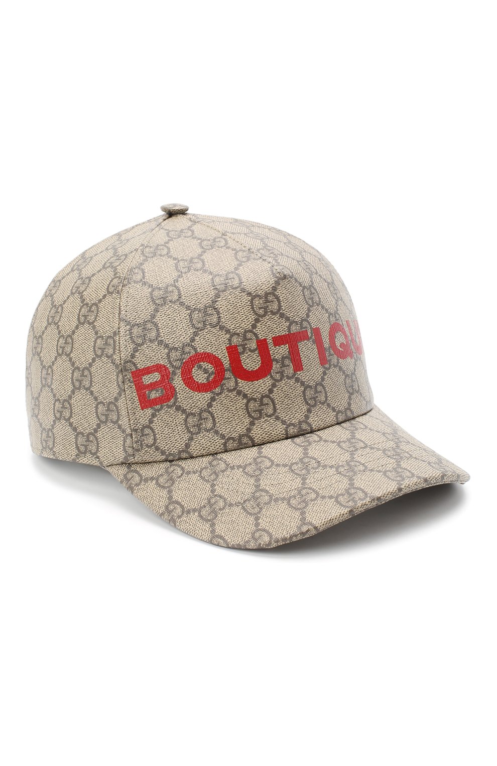 Мужской бейсболка GUCCI коричневого цвета, арт. 624478/4HK54 | Фото 1
