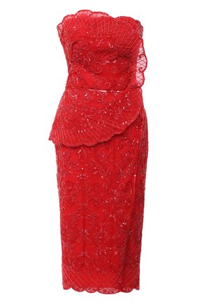 Женское платье ZUHAIR MURAD красного цвета по цене 475000 руб., арт. DRR20013/EMAL002 | Фото 1 Женское платье ZUHAIR MURAD красного цвета, арт. DRR20013/EMAL002 | Фото 1