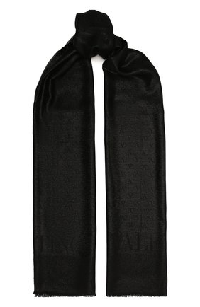 Мужские шарф valentino garavani VALENTINO черного цвета по цене 39400 руб., арт. UW2ED007/USS | Фото 1 Мужские шарф valentino garavani VALENTINO черного цвета, арт. UW2ED007/USS | Фото 1