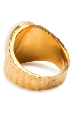 Женское кольцо rima COPINE JEWELRY золотого цвета по цене 14080 руб., арт. RIMAH17 | Фото 2 Женское кольцо rima COPINE JEWELRY золотого цвета, арт. RIMAH17 | Фото 2