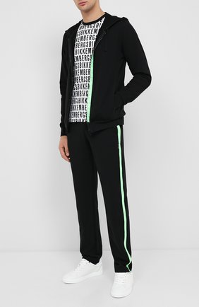 Мужской хлопковые брюки DIRK BIKKEMBERGS черного цвета по цене 9475 руб., арт. VBKT04856 | Фото 2 Мужской хлопковые брюки DIRK BIKKEMBERGS черного цвета, арт. VBKT04856 | Фото 2