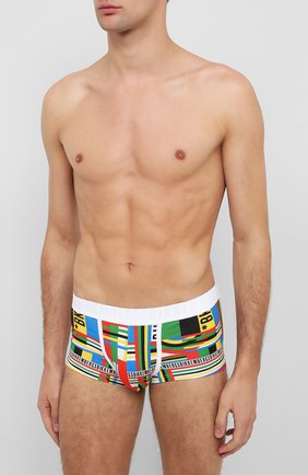 Мужские хлопковые боксеры DIRK BIKKEMBERGS разноцветного цвета по цене 4155 руб., арт. VBKT04841 | Фото 2 Мужские хлопковые боксеры DIRK BIKKEMBERGS разноцветного цвета, арт. VBKT04841 | Фото 2