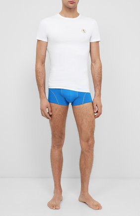 Мужские хлопковая футболка DIRK BIKKEMBERGS белого цвета по цене 5450 руб., арт. VBKT04830 | Фото 2 Мужские хлопковая футболка DIRK BIKKEMBERGS белого цвета, арт. VBKT04830 | Фото 2