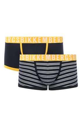 Мужские комплект из двух боксеров DIRK BIKKEMBERGS темно-синего цвета по цене 5450 руб., арт. VBKT04778 | Фото 1 Мужские комплект из двух боксеров DIRK BIKKEMBERGS темно-синего цвета, арт. VBKT04778 | Фото 1