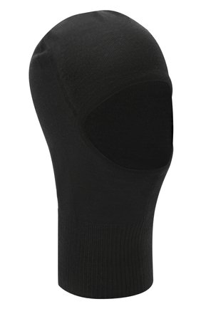 Мужская шерстяная шапка-балаклава RICK OWENS черного цвета по цене 26400 руб., арт. RU20F3478/M | Фото 1 Мужская шерстяная шапка-балаклава RICK OWENS черного цвета, арт. RU20F3478/M | Фото 1