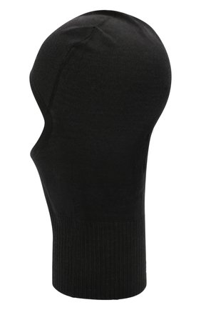 Мужская шерстяная шапка-балаклава RICK OWENS черного цвета по цене 26400 руб., арт. RU20F3478/M | Фото 2 Мужская шерстяная шапка-балаклава RICK OWENS черного цвета, арт. RU20F3478/M | Фото 2
