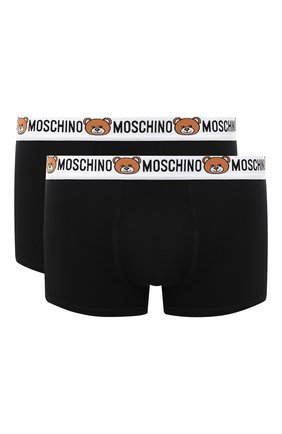 Мужские комплект из двух боксеров MOSCHINO черного цвета по цене 6230 руб., арт. A4770/8119 | Фото 1 Мужские комплект из двух боксеров MOSCHINO черного цвета, арт. A4770/8119 | Фото 1