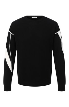 Мужской кашемировый свитер VALENTINO черного цвета по цене 96450 руб., арт. UV3KC09K6LJ | Фото 1 Мужской кашемировый свитер VALENTINO черного цвета, арт. UV3KC09K6LJ | Фото 1