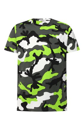 Мужская хлопковая футболка VALENTINO зеленого цвета по цене 41600 руб., арт. UV3MG00W3M0 | Фото 1 Мужская хлопковая футболка VALENTINO зеленого цвета, арт. UV3MG00W3M0 | Фото 1
