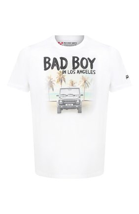 Мужская хлопковая футболка MC2 SAINT BARTH белого цвета по цене 5705 руб., арт. STBM TSHIRT MAN/TSHM001 | Фото 1 Мужская хлопковая футболка MC2 SAINT BARTH белого цвета, арт. STBM TSHIRT MAN/TSHM001 | Фото 1