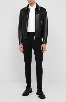 Мужская хлопковая рубашка VALENTINO белого цвета по цене 39450 руб., арт. UV3AB7655AL | Фото 2 Мужская хлопковая рубашка VALENTINO белого цвета, арт. UV3AB7655AL | Фото 2