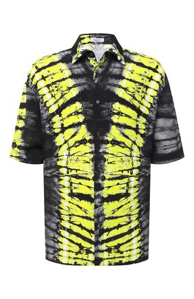 Мужская рубашка из вискозы VALENTINO желтого цвета по цене 66450 руб., арт. UV3AAB606ER | Фото 1 Мужская рубашка из вискозы VALENTINO желтого цвета, арт. UV3AAB606ER | Фото 1