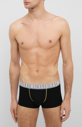 Мужские комплект из трех боксеров DIRK BIKKEMBERGS черного цвета по цене 6595 руб., арт. VBKT04770 | Фото 2 Мужские комплект из трех боксеров DIRK BIKKEMBERGS черного цвета, арт. VBKT04770 | Фото 2