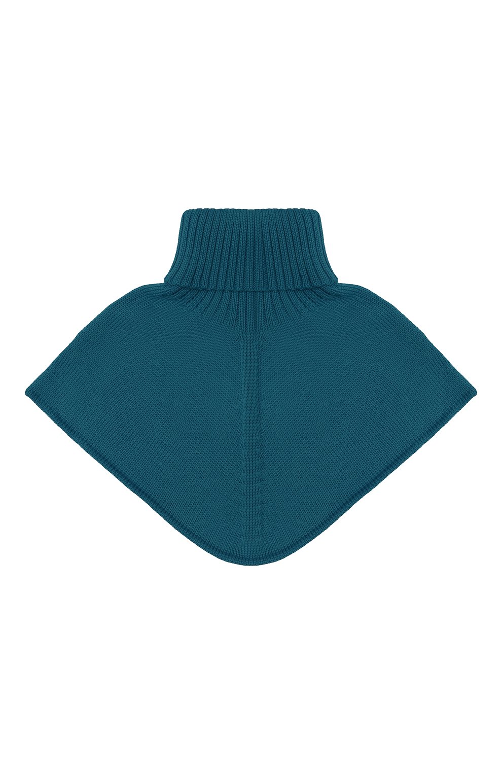 Детский шерстяной шарф-воротник CATYA зеленого цвета, арт. 024792/2 | Фото 2 (Материал: Текстиль, Шерсть; Региональные ограничения белый список (Axapta Mercury): RU)