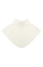 Детский �шерстяной шарф-воротник CATYA белого цвета, арт. 024792/2 | Фото 2 (Материал: Текстиль, Шерсть; Региональные ограничения белый список (Axapta Mercury): RU)