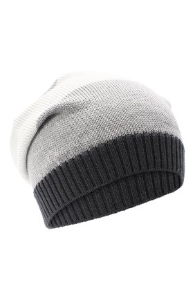 Детского шерстяная шапка CATYA серого цвета, арт. 024728 | Фото 1 (Материал: Шерсть, Текстиль; Региональные ограничения белый список (Axapta Mercury): RU)