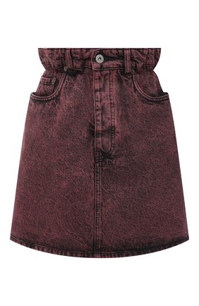 Женская джинсовая юбка MIU MIU розового цвета по цене 52000 руб., арт. GWD237-1XD2-F0029 | Фото 1 Женская джинсовая юбка MIU MIU розового цвета, арт. GWD237-1XD2-F0029 | Фото 1