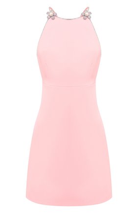 Женское платье MIU MIU розового цвета по цене 135000 руб., арт. MF3846-1V18-F0442 | Фото 1 Женское платье MIU MIU розового цвета, арт. MF3846-1V18-F0442 | Фото 1