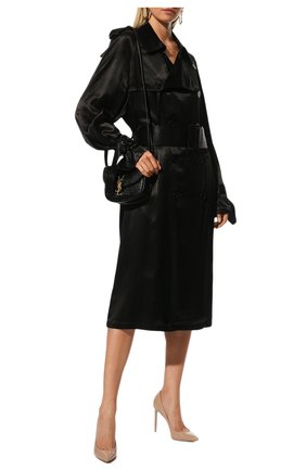Женская кожаные туфли anja SAINT LAURENT бежевого цвета по цене 43800 руб., арт. 471988/0NP00 | Фото 2 Женская кожаные туфли anja SAINT LAURENT бежевого цвета, арт. 471988/0NP00 | Фото 2