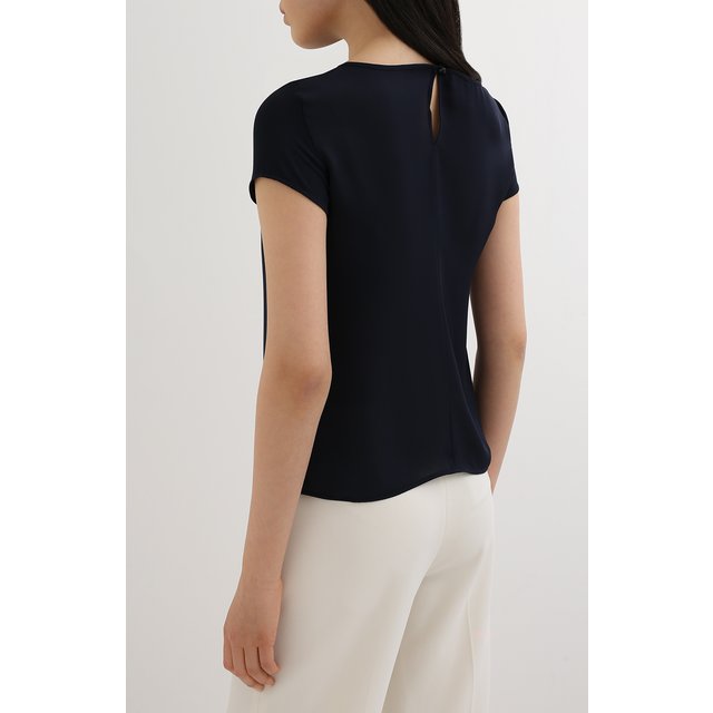 фото Шелковый топ emporio armani