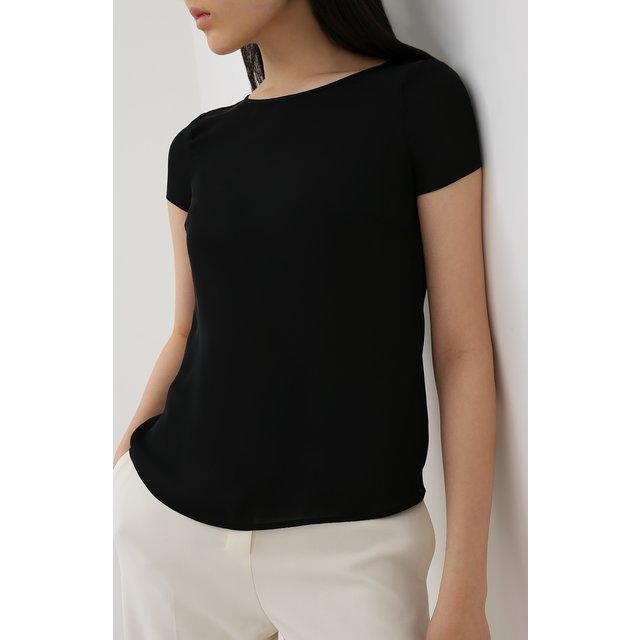 фото Шелковый топ emporio armani