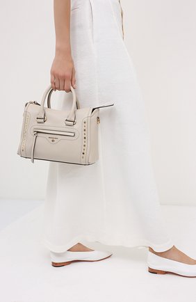 Женская сумка carine MICHAEL MICHAEL KORS бежевого цвета по цене 34900 руб., арт. 30S0GCCS1T | Фото 2 Женская сумка carine MICHAEL MICHAEL KORS бежевого цвета, арт. 30S0GCCS1T | Фото 2