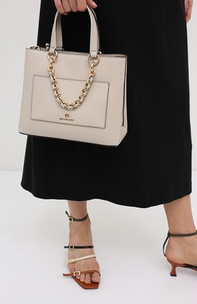 Женская сумка cece MICHAEL MICHAEL KORS бежевого цвета по цене 31950 руб., арт. 30S0G0EM0L | Фото 2 Женская сумка cece MICHAEL MICHAEL KORS бежевого цвета, арт. 30S0G0EM0L | Фото 2