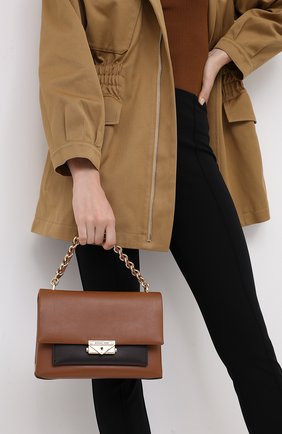 Женская сумка cece MICHAEL MICHAEL KORS коричневого цвета по цене 36850 руб., арт. 30S0G0EL8Y | Фото 2 Женская сумка cece MICHAEL MICHAEL KORS коричневого цвета, арт. 30S0G0EL8Y | Фото 2