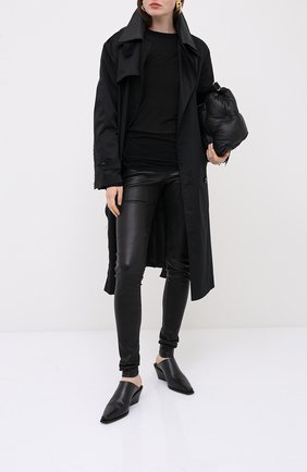 Женская пуловер из вискозы и шелка RICK OWENS черного цвета по цене 25100 руб., арт. RP20F2202/RC | Фото 2 Женская пуловер из вискозы и шелка RICK OWENS черного цвета, арт. RP20F2202/RC | Фото 2